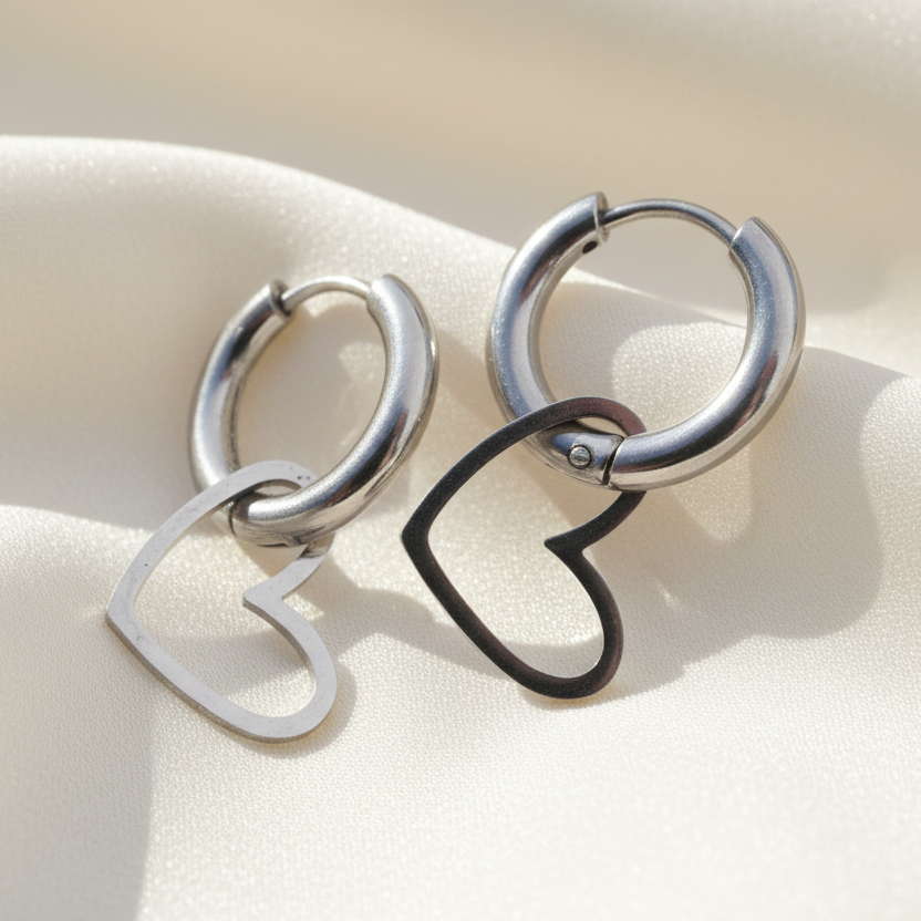 Silver Sweetheart Huggies