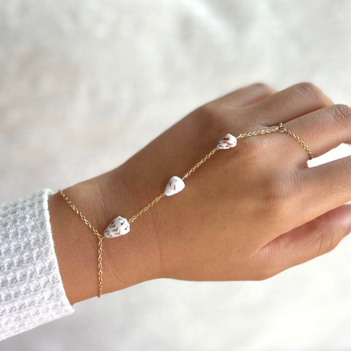 Cone Shell Hand Chain
