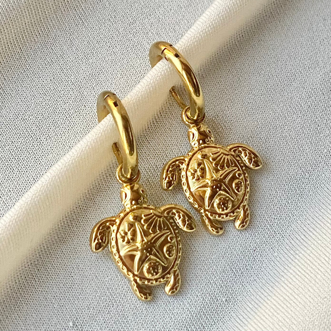 Gold Turtle Huggies