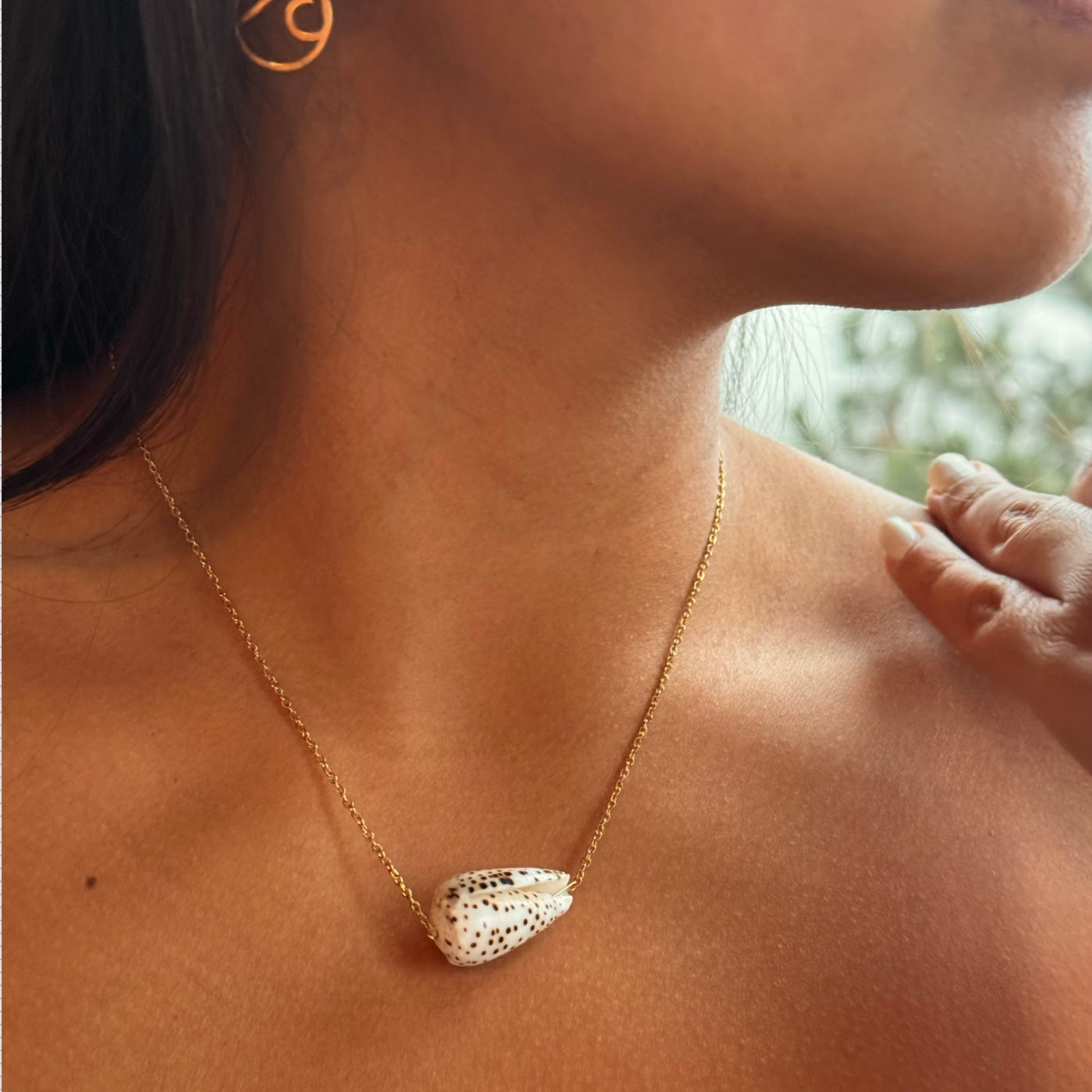 Ivory Cone Shell Necklace