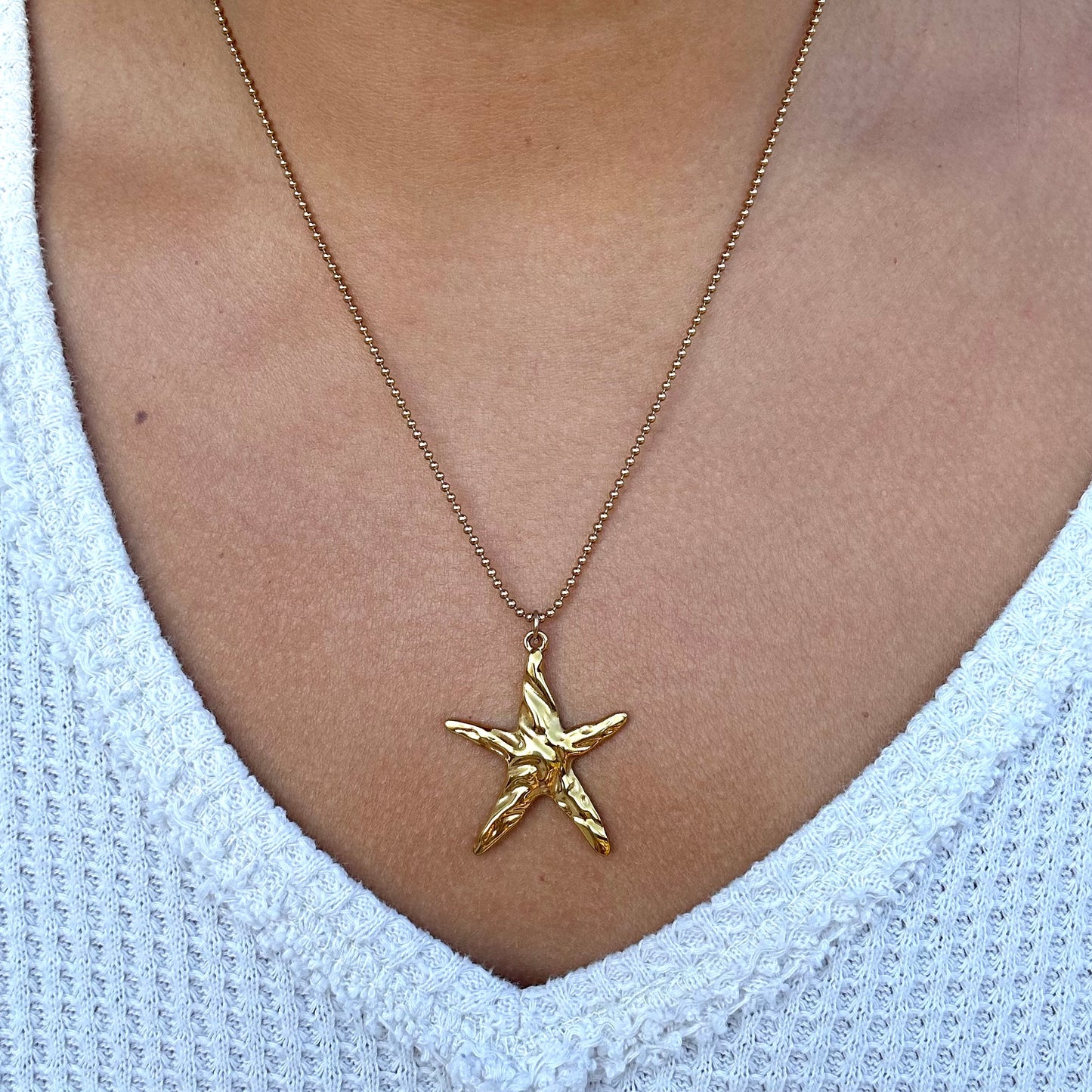 Starfish Pendant Necklace