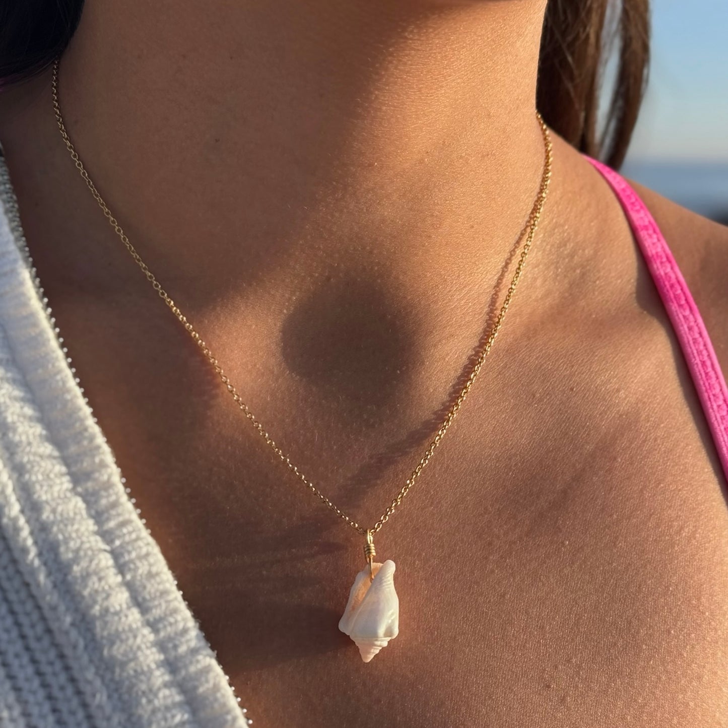 Mini Conch Shell Necklace