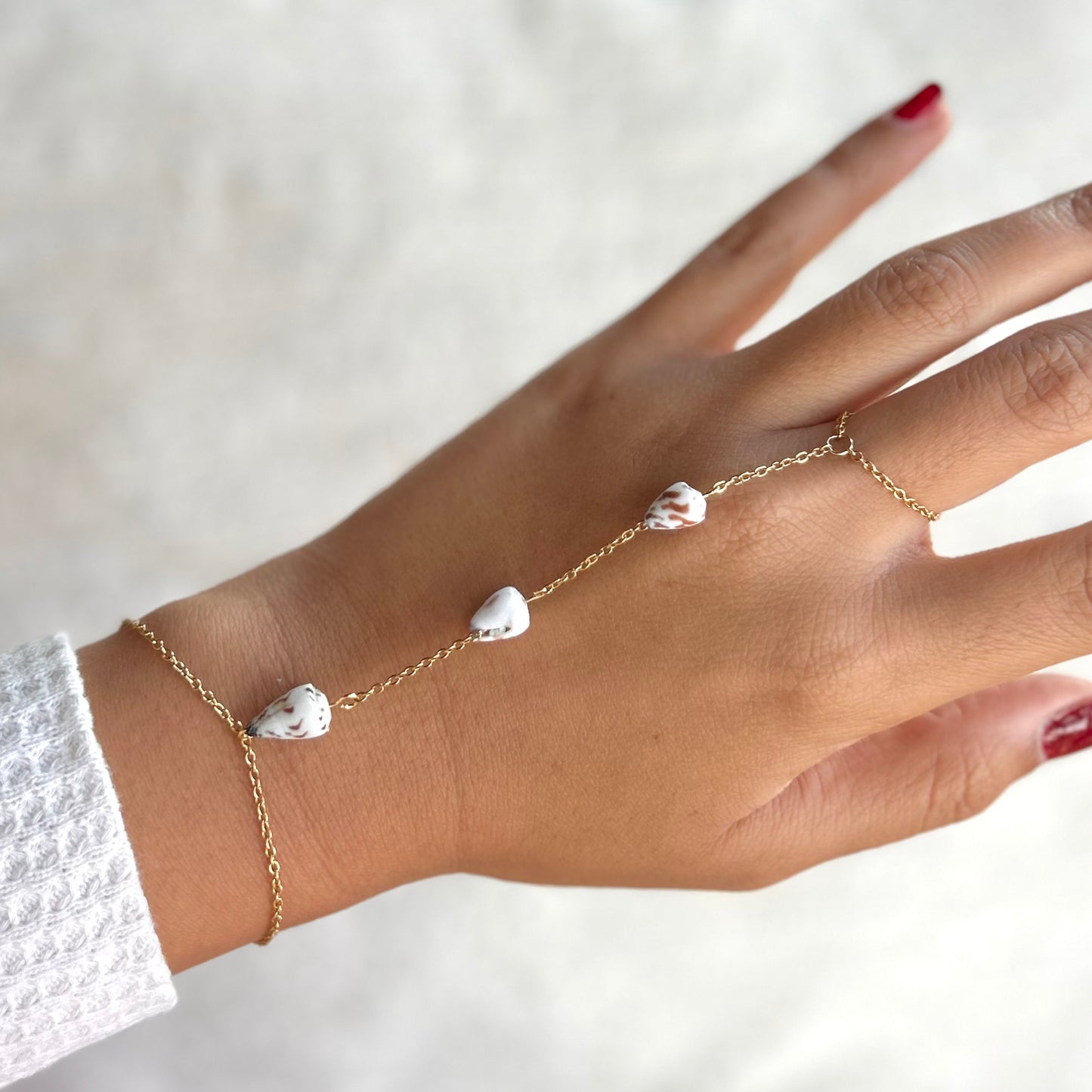 Cone Shell Hand Chain