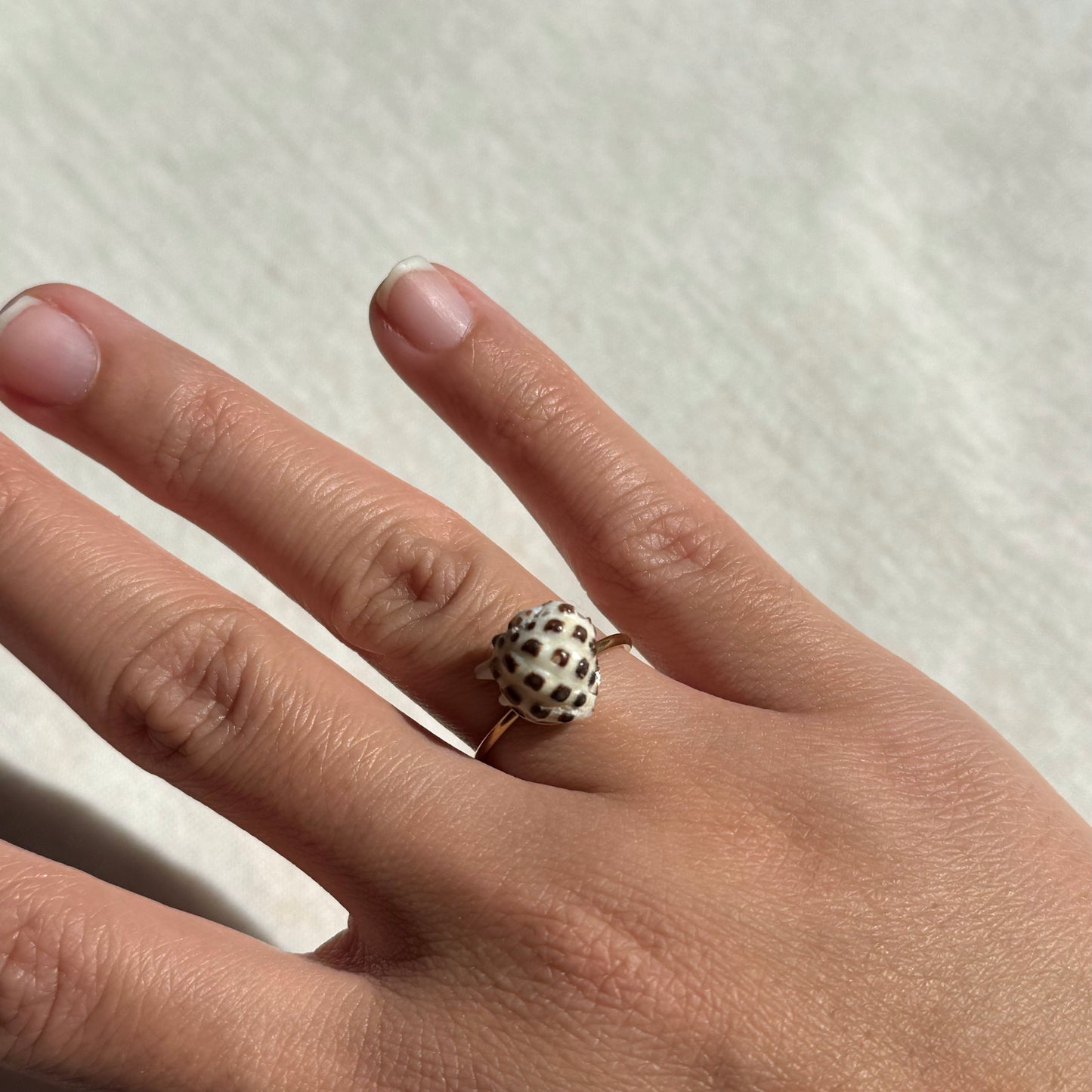 Gold Drupe Ring