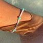 Teal Seaside Anklet