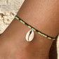 Light Green & Gold Anklet