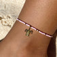 Pink & Gold Anklet