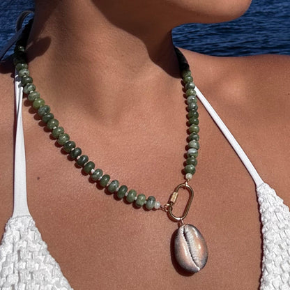 Jade Beaded Necklace