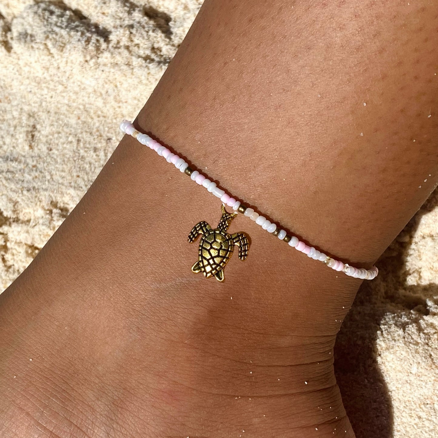 Pink Sands Anklet