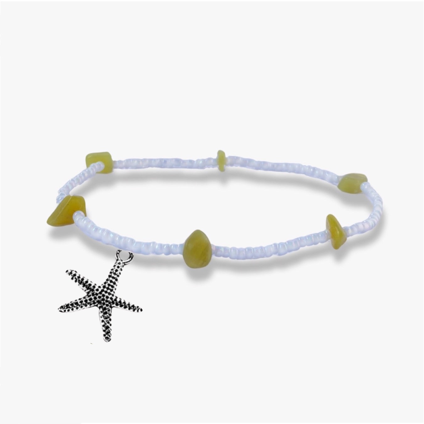 Green Seaside Anklet