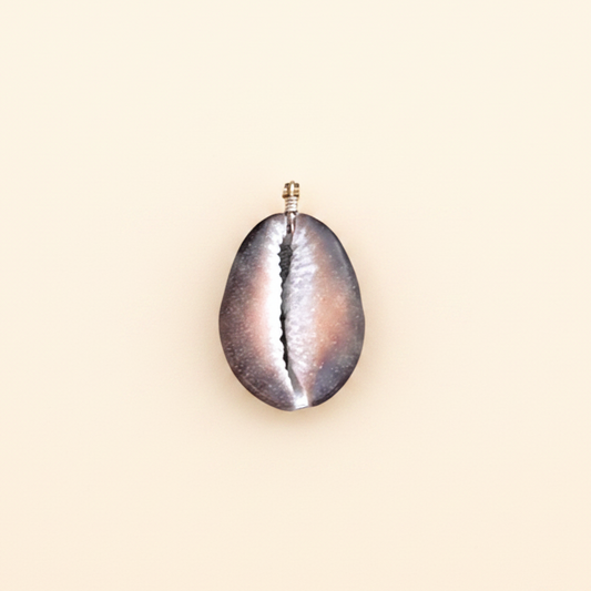 Brown Cowrie Charm