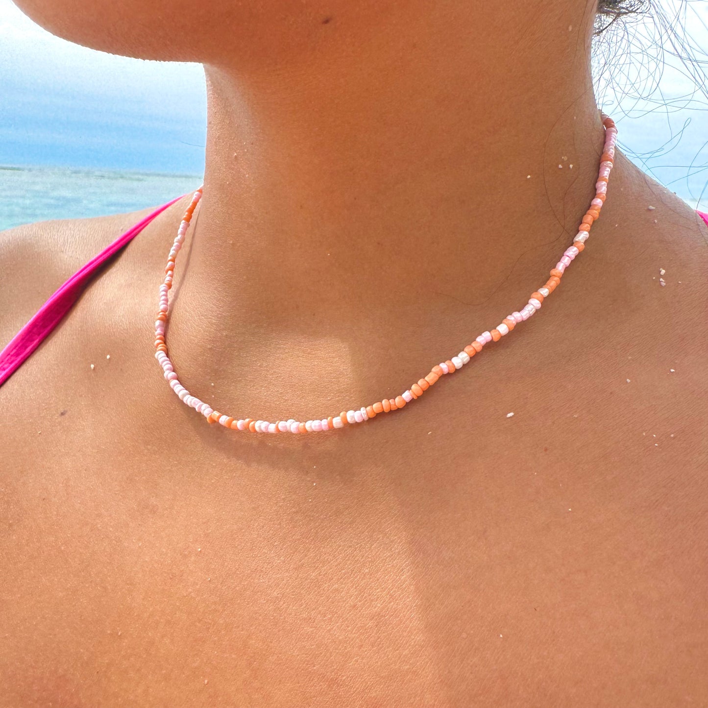 Pink Sunset Choker