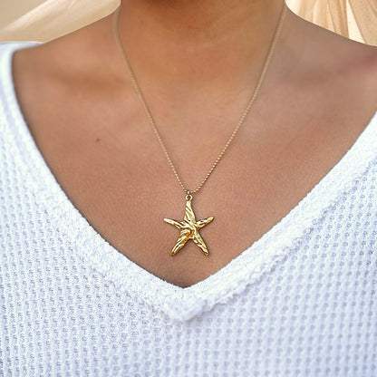 Starfish Pendant Necklace