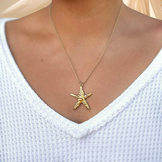 Starfish Pendant Necklace