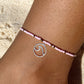 Pink & Gold Anklet