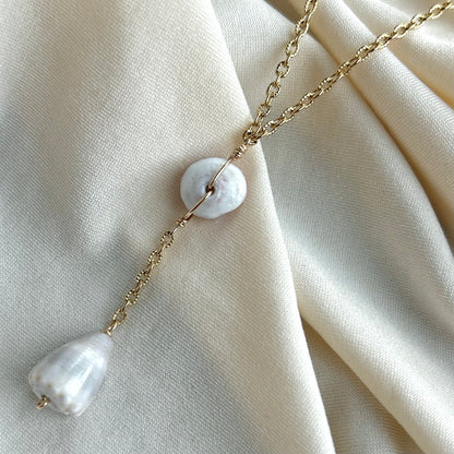 Puka Lariat Necklace