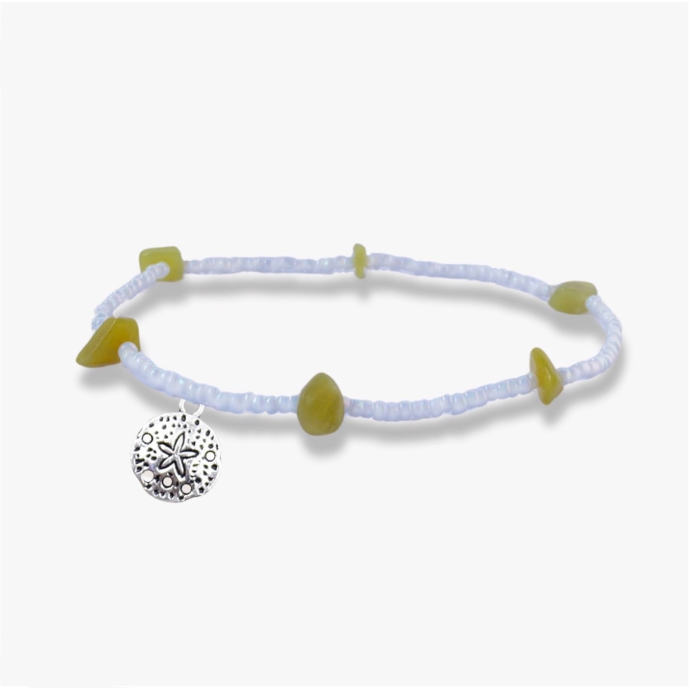 Green Seaside Anklet