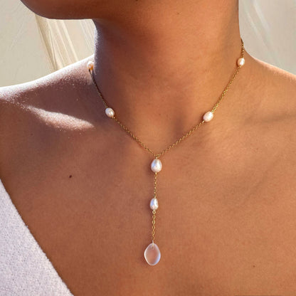 Seaglass Drop Necklace