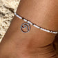 White & Gold Anklet