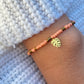 Orange & Gold Bracelet