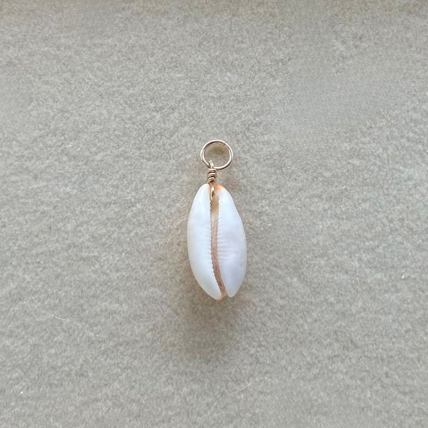Isabella Cowrie Charm in Gold