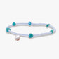 Teal Seaside Anklet