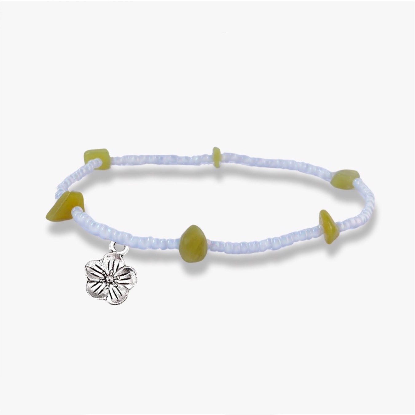 Green Seaside Anklet