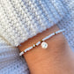 White & Gold Bracelet