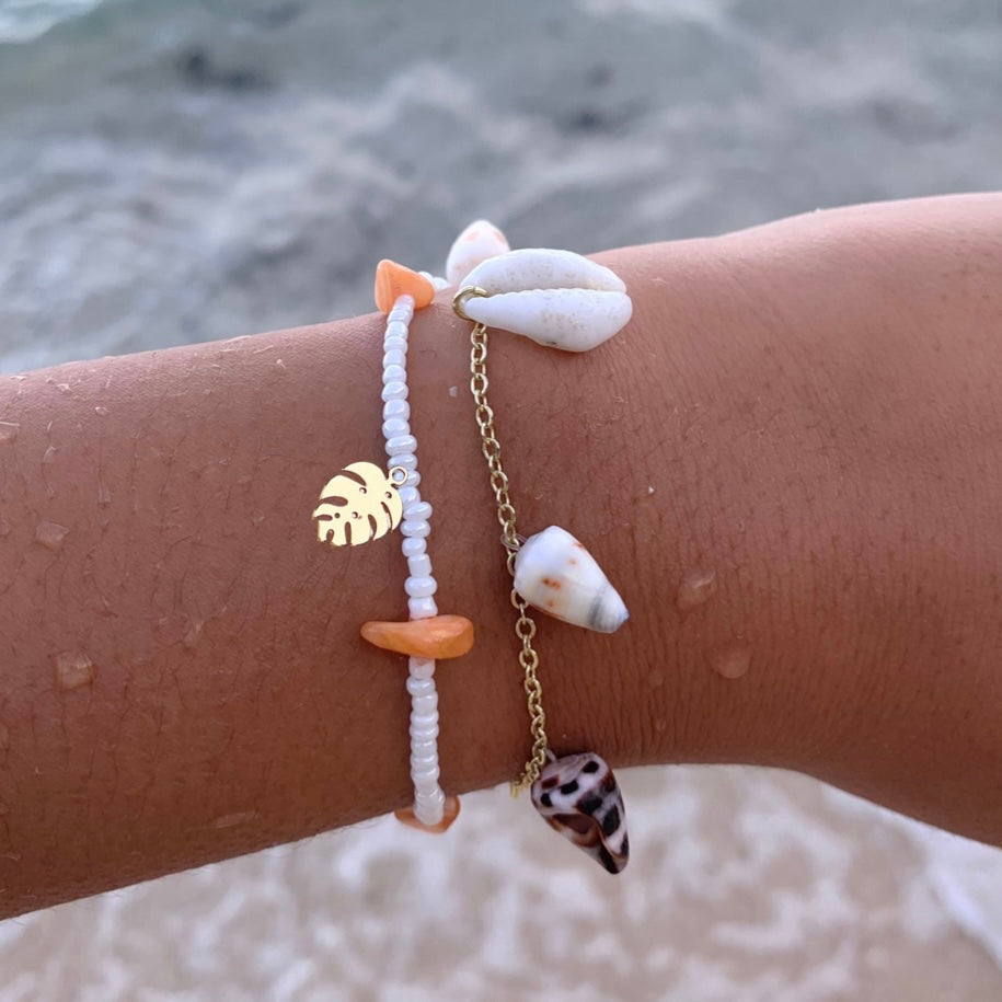 Orange Seaside Bracelet