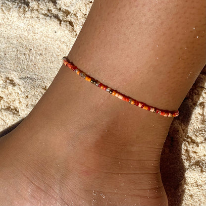 Hibiscus Anklet