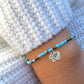 Light Blue & Gold Bracelet