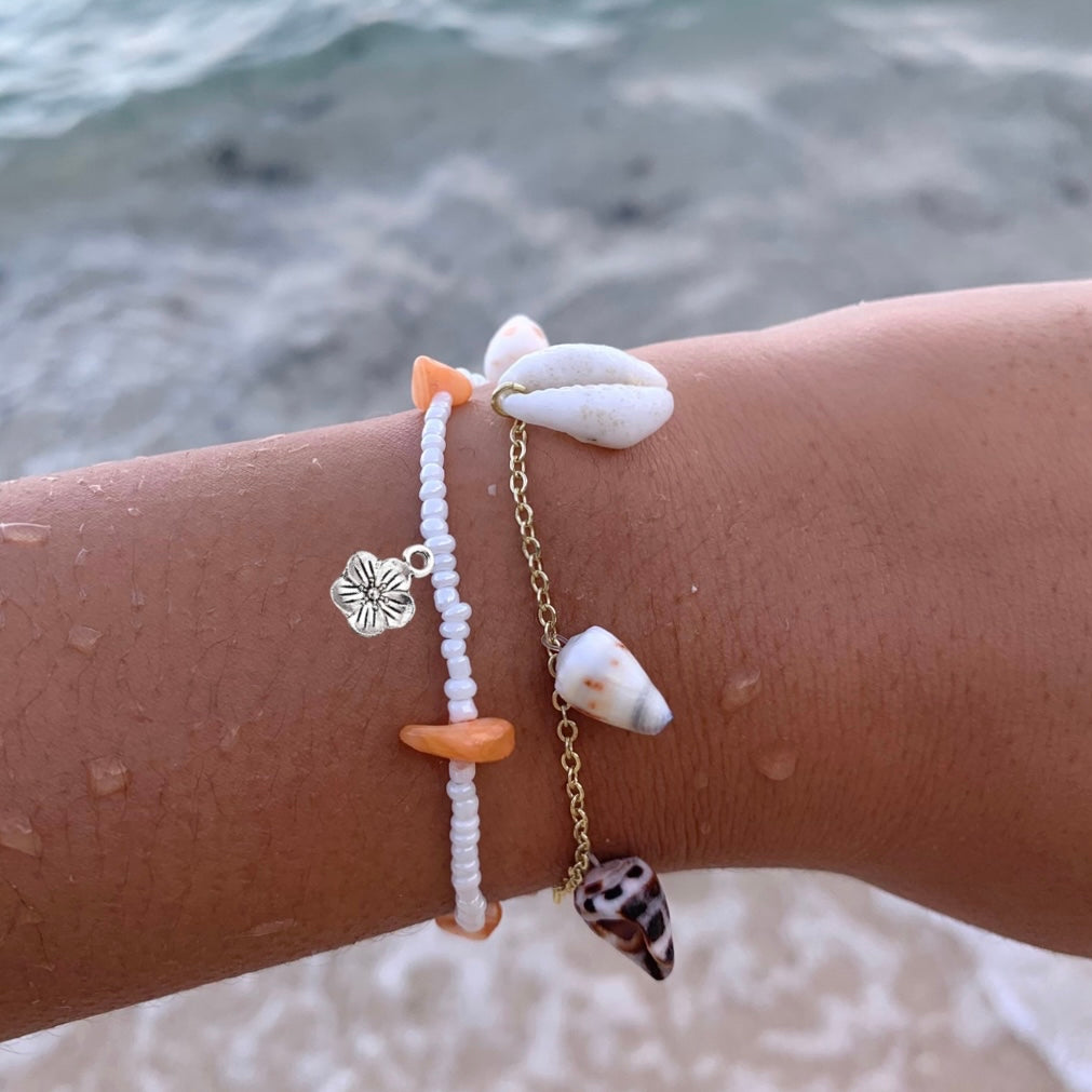 Orange Seaside Bracelet