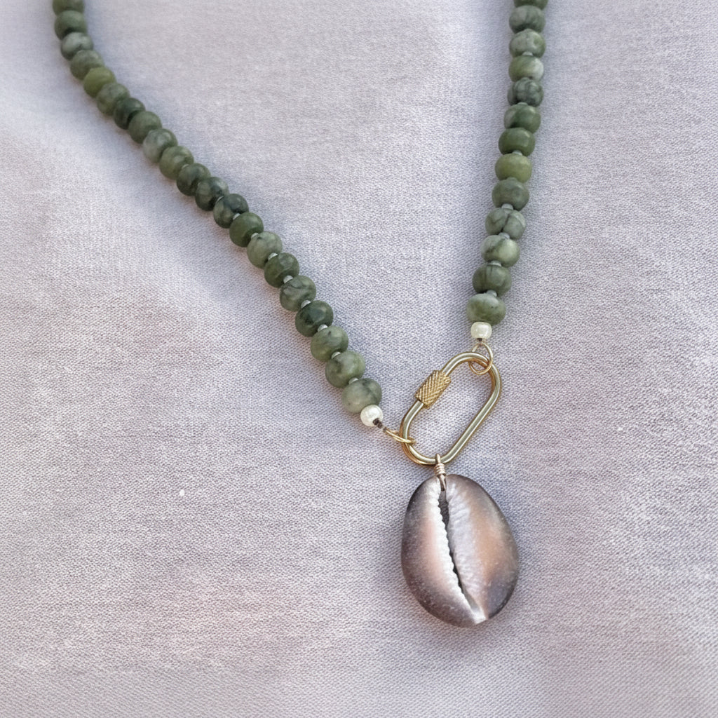 Jade Beaded Necklace