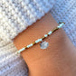 Mint & Gold Bracelet