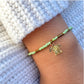 Light Green & Gold Bracelet