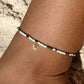 Mint & Gold Anklet