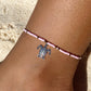 Pink & Gold Anklet