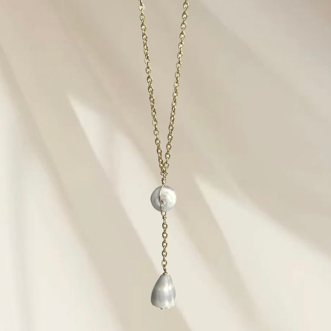 Puka Lariat Necklace