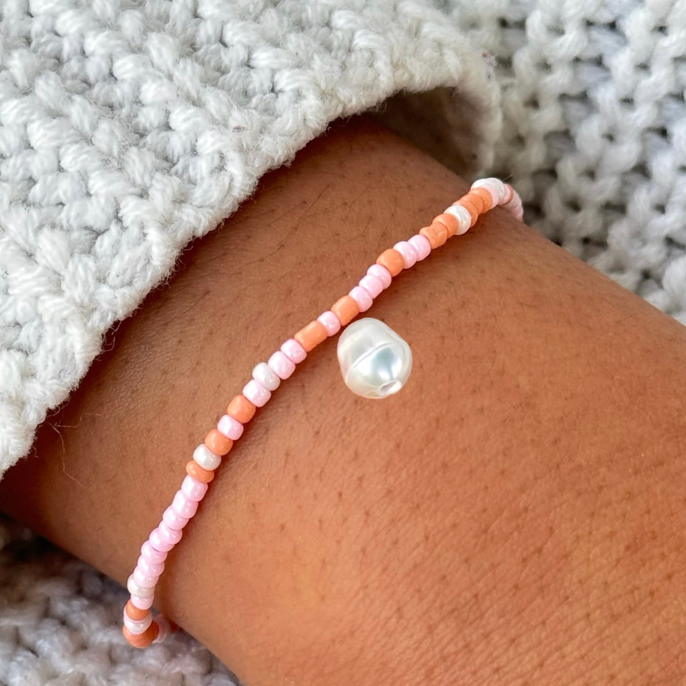 Pink Sunset Bracelet