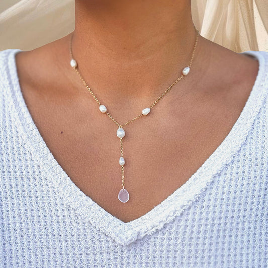 Seaglass Drop Necklace