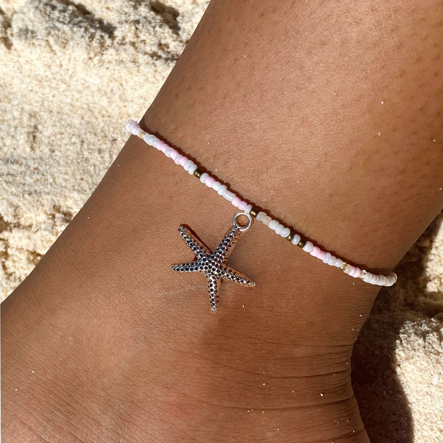 Pink Sands Anklet