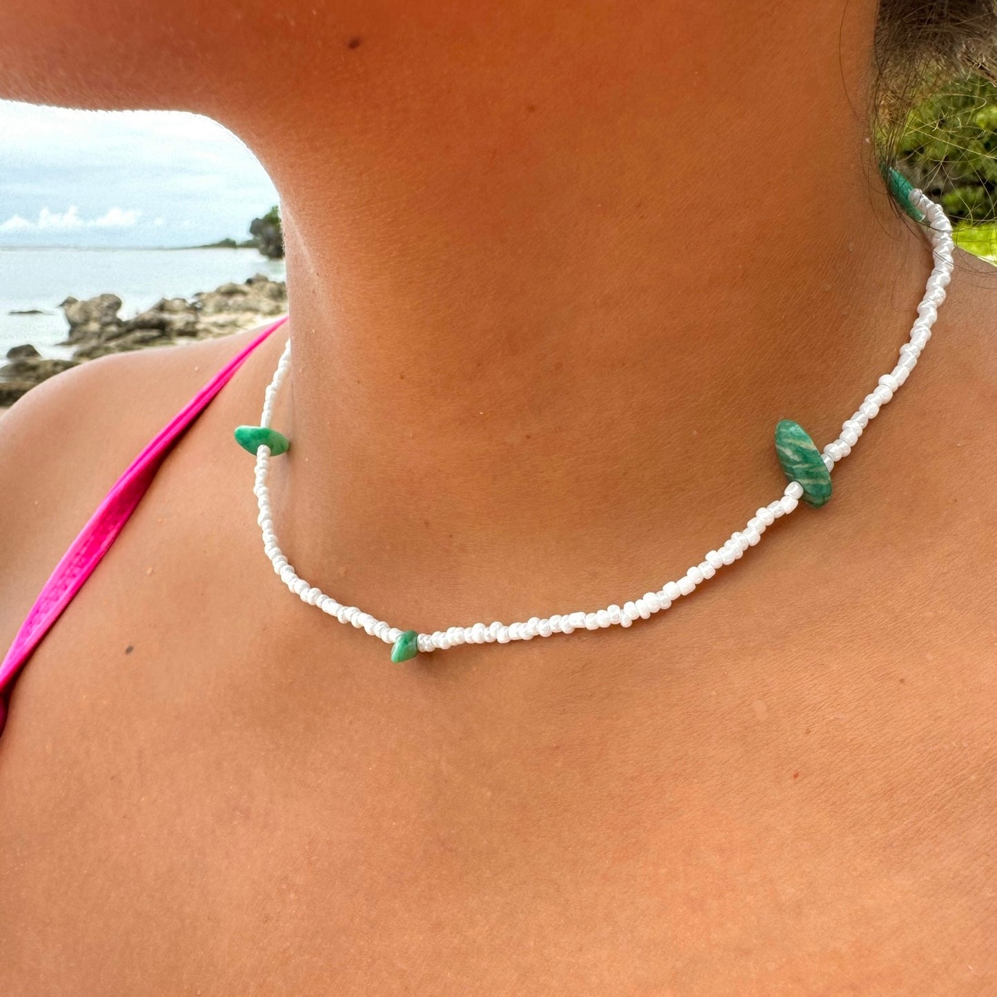 Blue Seaside Choker