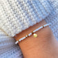 White & Gold Bracelet