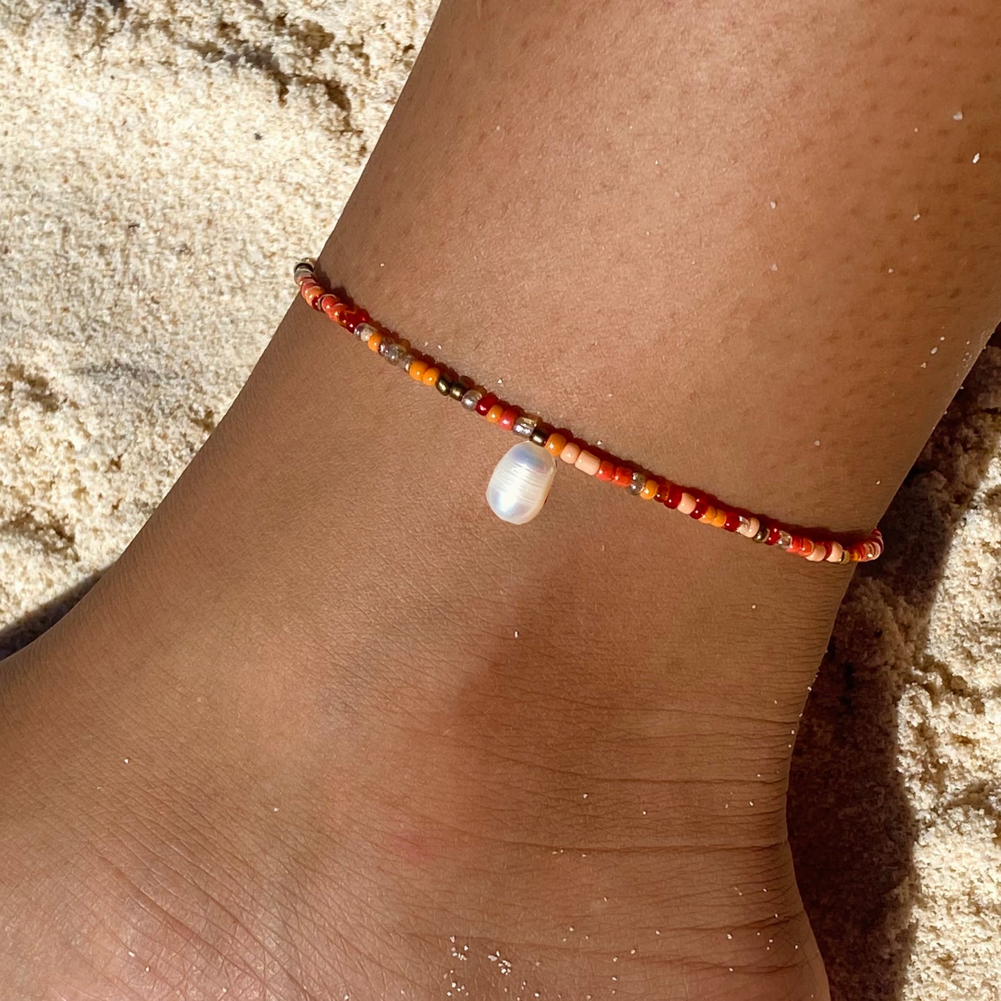 Hibiscus Anklet