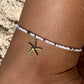 White & Gold Anklet