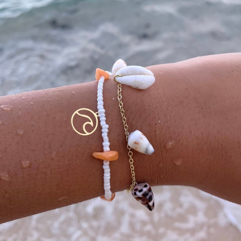 Orange Seaside Bracelet