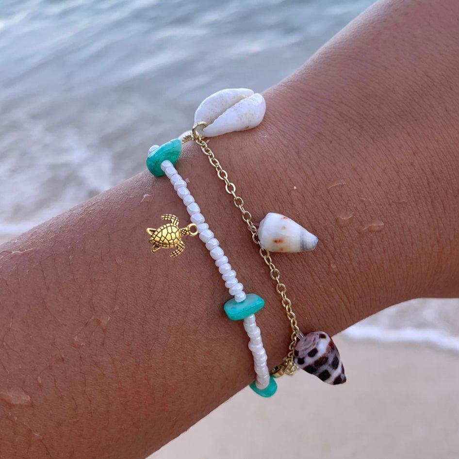 Teal Seaside Bracelet