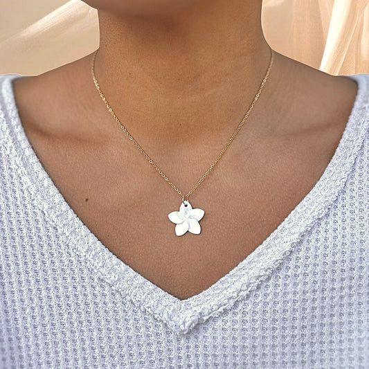 Plumeria Necklace