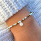 Mint & Gold Bracelet