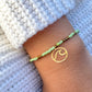 Light Green & Gold Bracelet